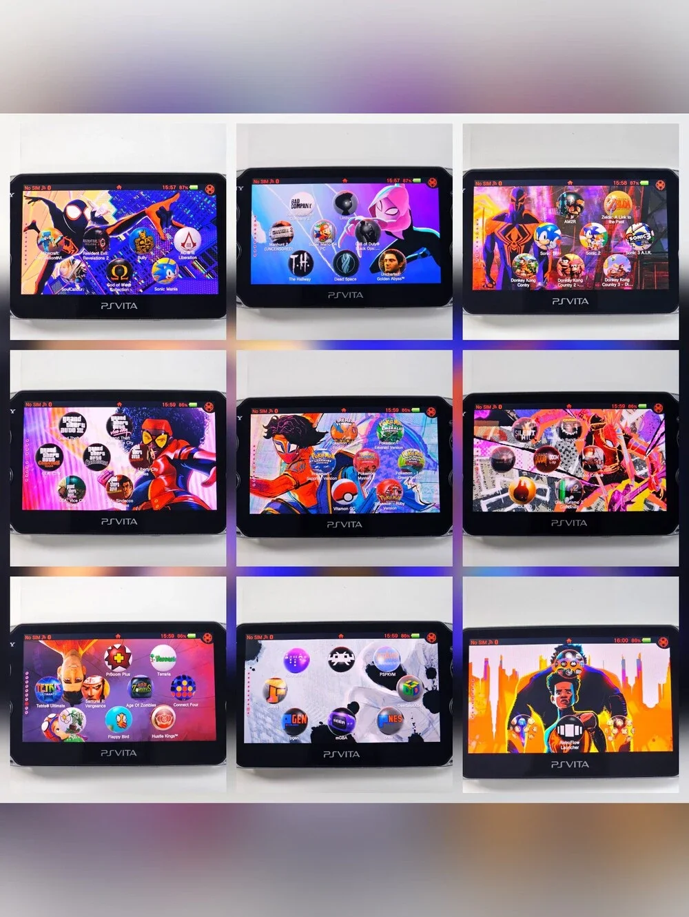 Sony PS Vita OLED 1100 Black Model | Plug & Play | Accessories & content